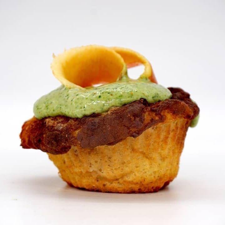Rezeptbild Gorgonzola Apfel Muffins