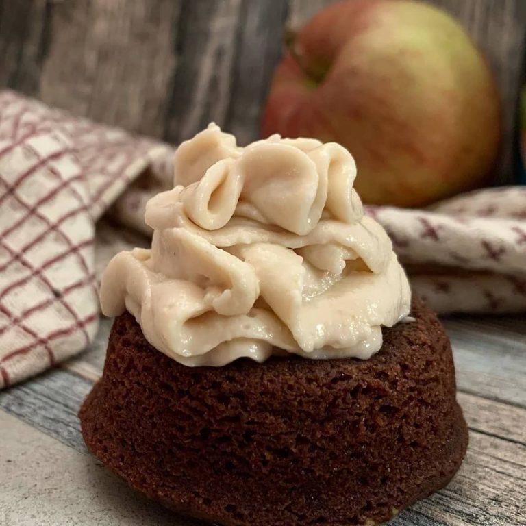 Rezeptbild Protein Schoko Muffins mit Pudding Haube