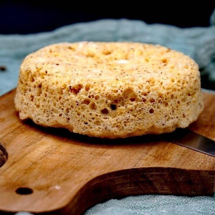 Zubereitung zwei Minuten Mikrowellen Protein Brot Grundrezept