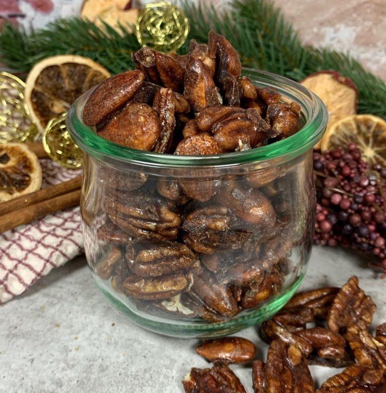 Zubereitung Gebrannte Weihnachtsnüsse mit Erythrit – zuckerfrei