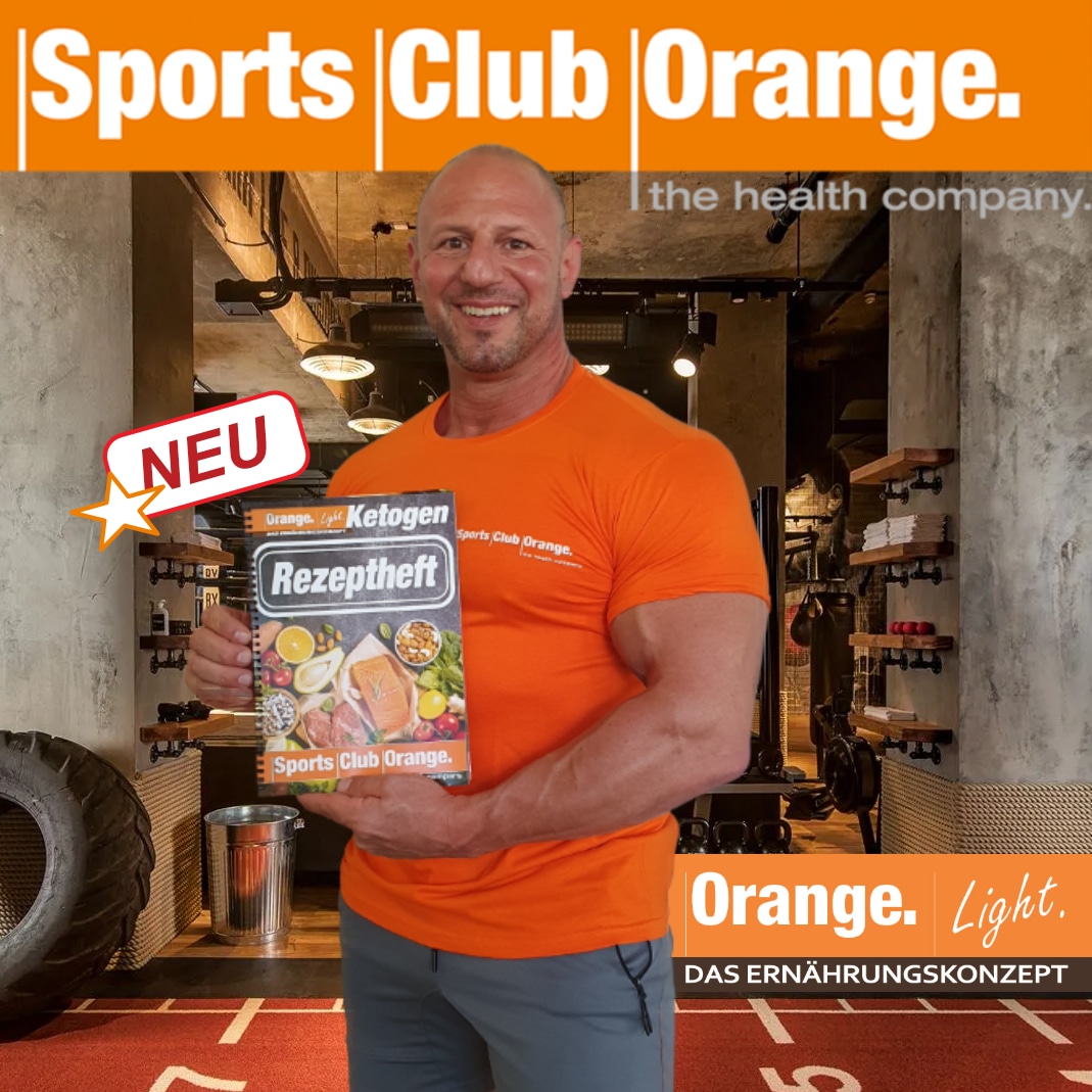 Orange light das Ernährungskonzept ketogen Rezeptbuch