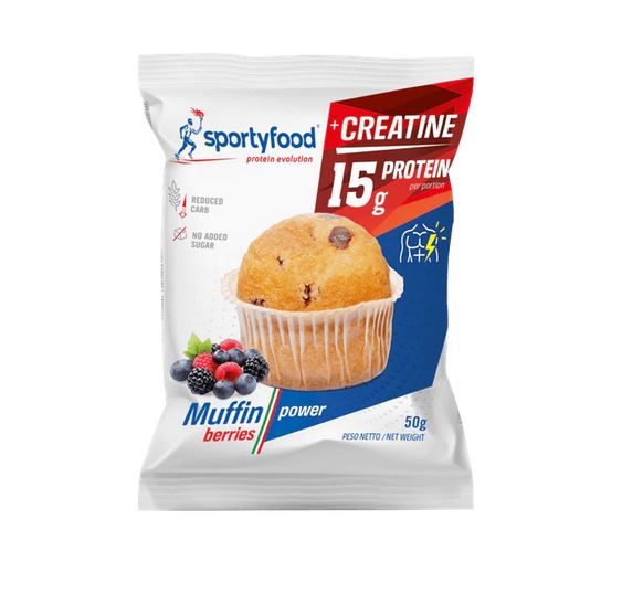 Sportyfood Protein Muffin berries Power + Kreatin