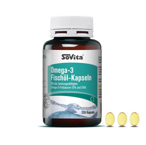 Sovita Omega-3 Fischöl-Kapseln