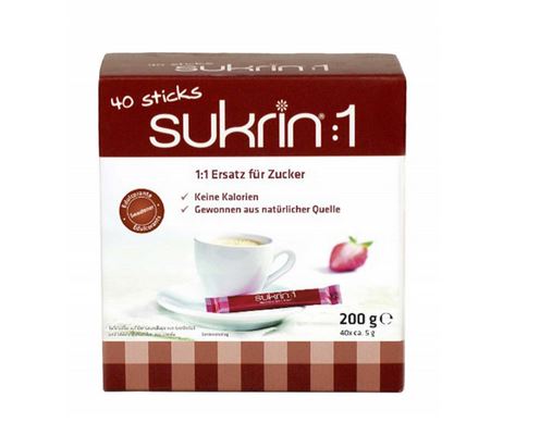 Sukrin Sticks Erythrit & Stevia 40 × 5g