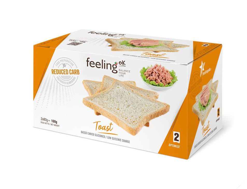 FeelingOK Toast Natur Optimize 2 160g