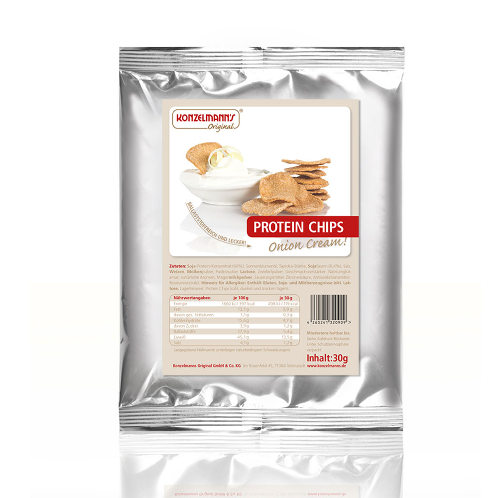 Protein Chips Onion Creme