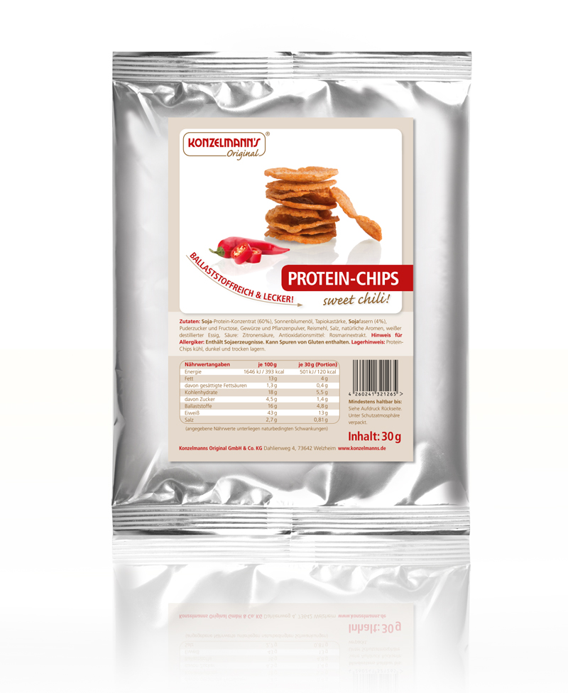 Konzelmanns Protein Chips Sweet Chili