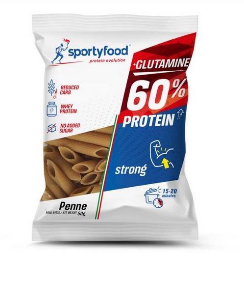 Sportyfood Protein Pasta Penne Strong + Glutamin