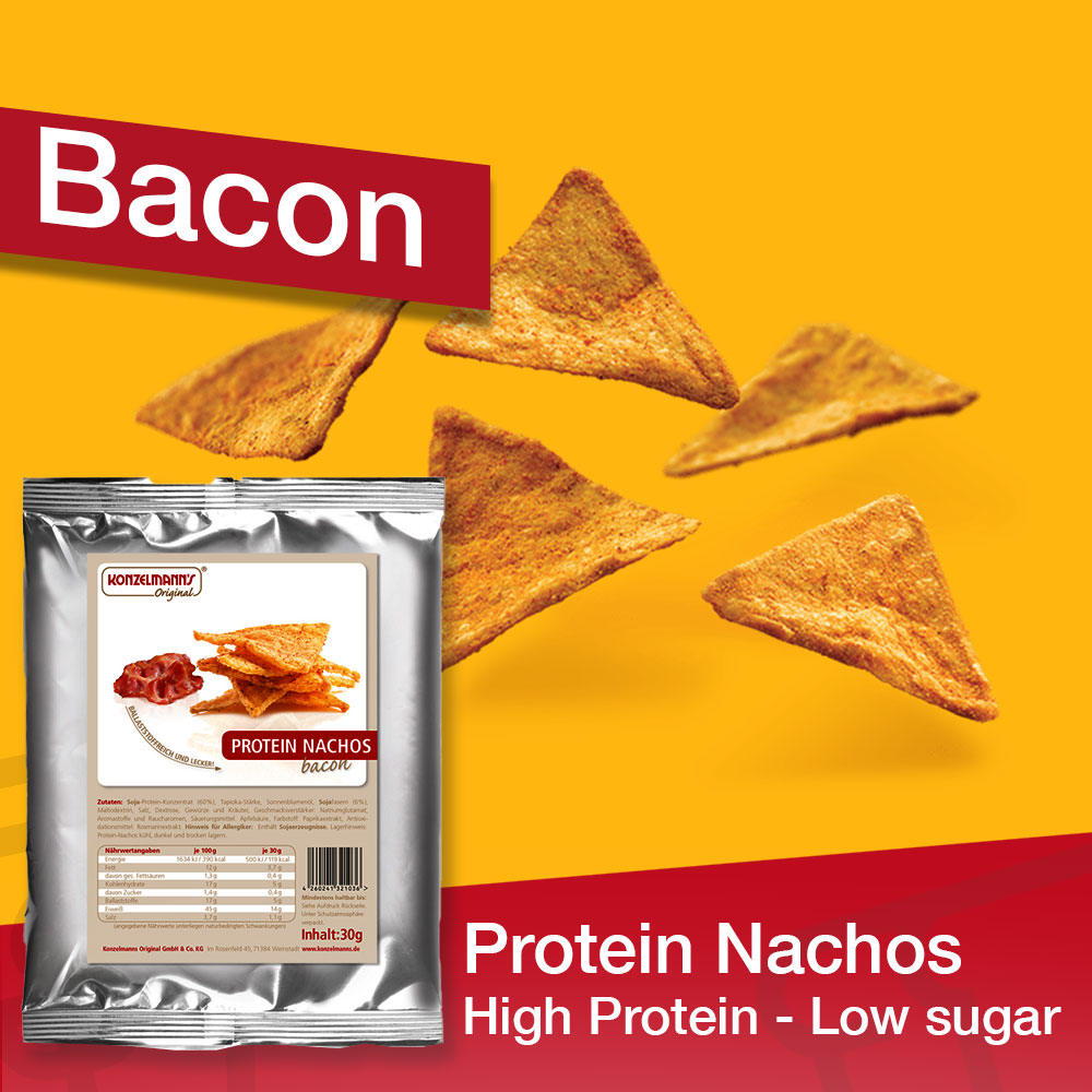 Protein Nachos Bacon Lower Carb