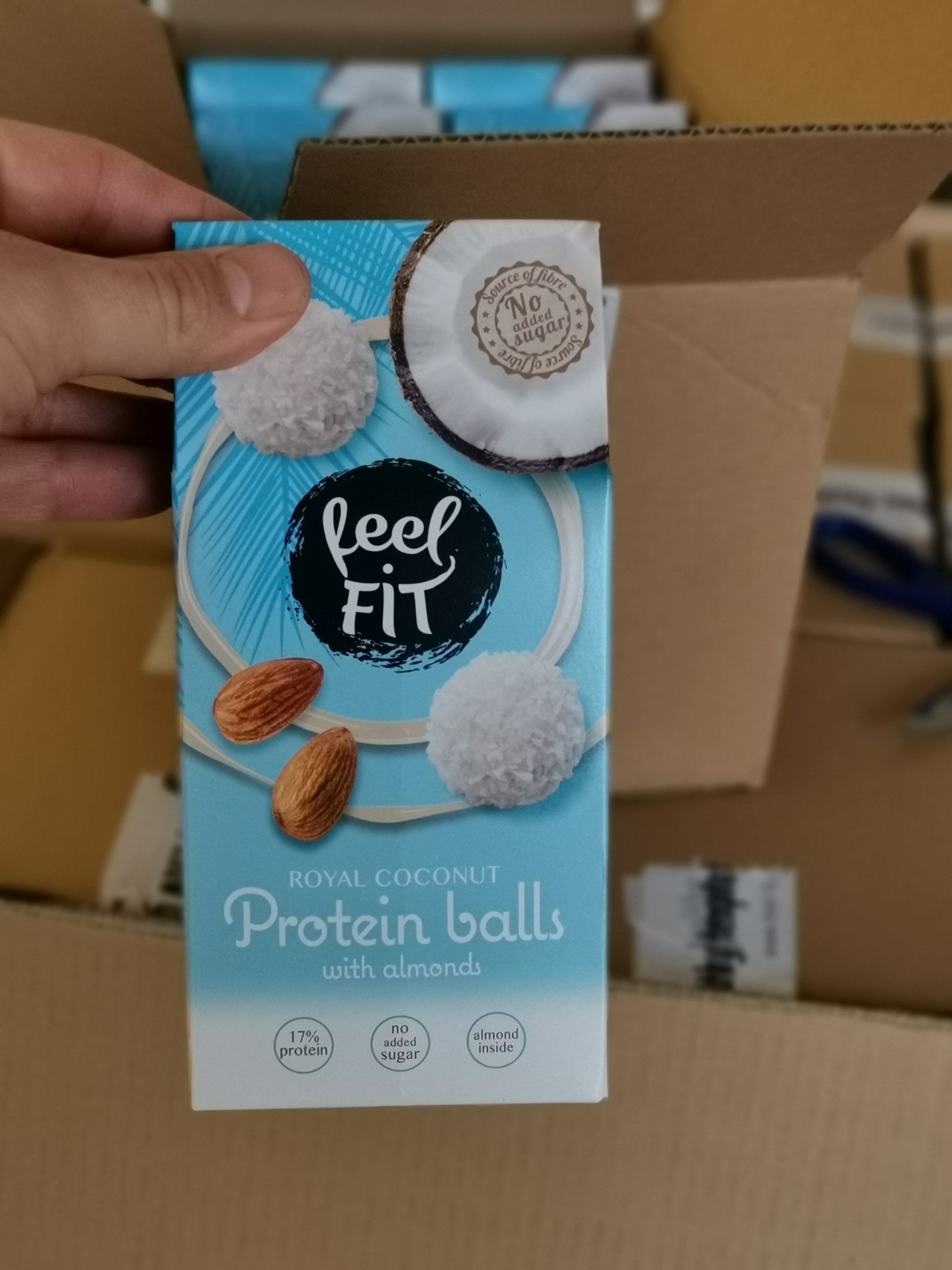 Protein Balls Coconut Almond feel Fit