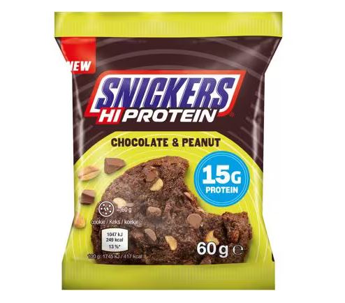 Snickers High Protein Cookie Chocolate Peanut
