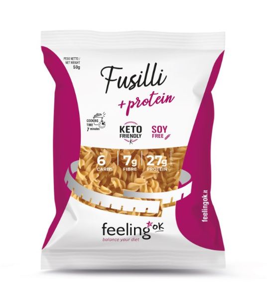 FeelingOK Protein Nudeln Fusilli Start 1 50g