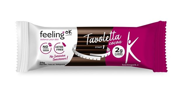 FeelingOK Tavoletta Cacao Riegel Start 1