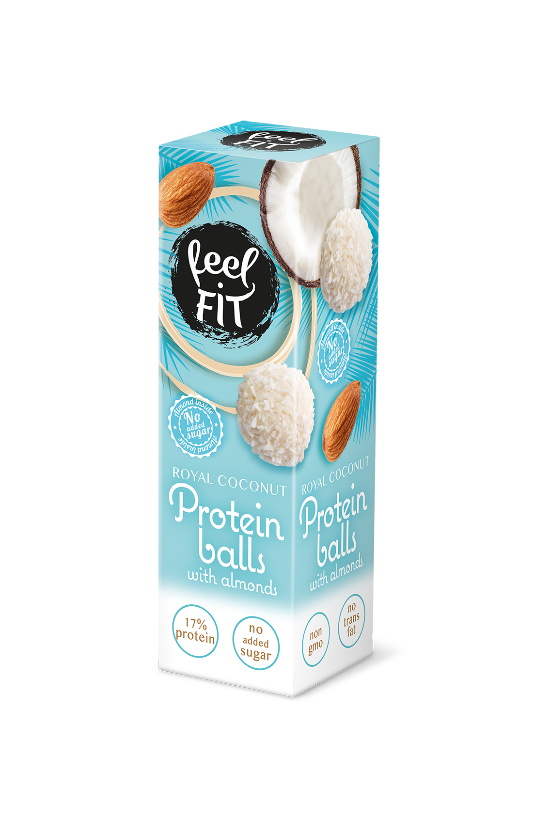 Protein Balls Coconut Almond feel Fit small